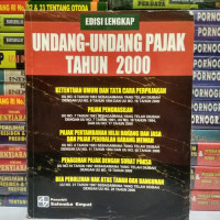 Image of Undang-Undang Pajak Tahun 2000