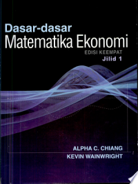 Image of Dasar-dasar Matematika Ekonomi,4/E