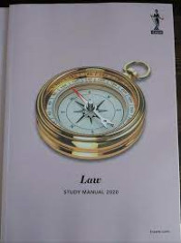 Image of Law: Study Manual 2020