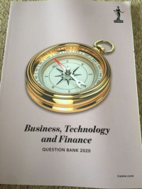 Image of Business, Technology and Finance: Question Bank 2020